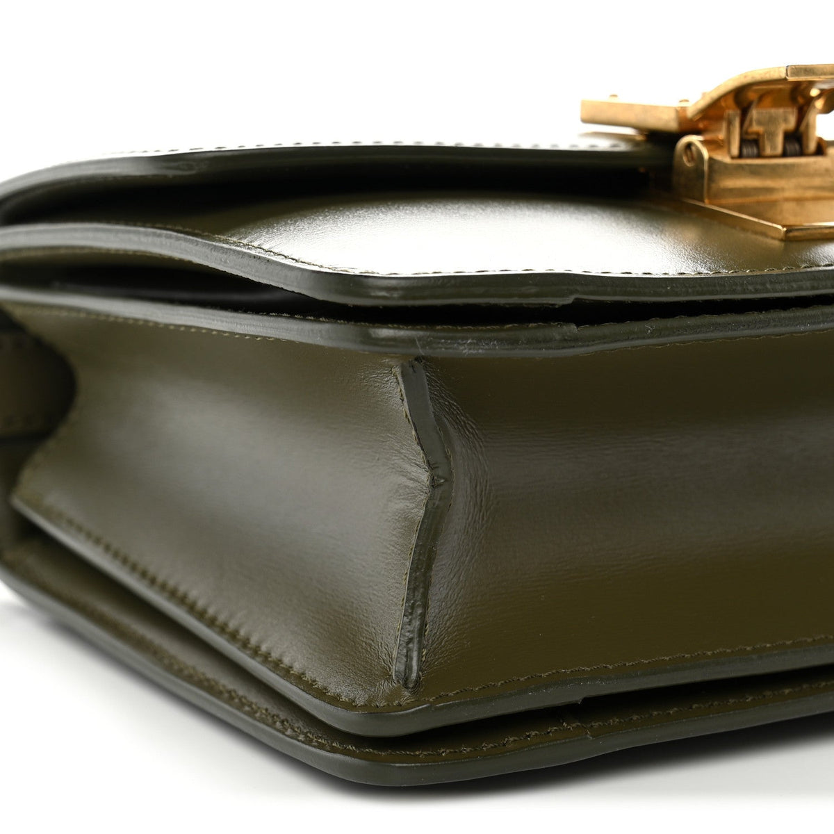 Small Calfskin Flap Shoulder Bag