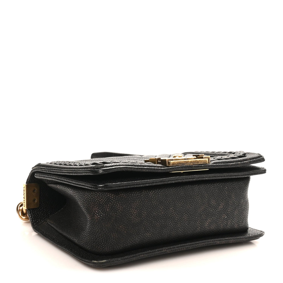 Small Calfskin Flap Shoulder Bag