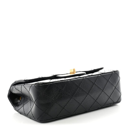 Mini Quilted Calfskin Flap Shoulder Bag