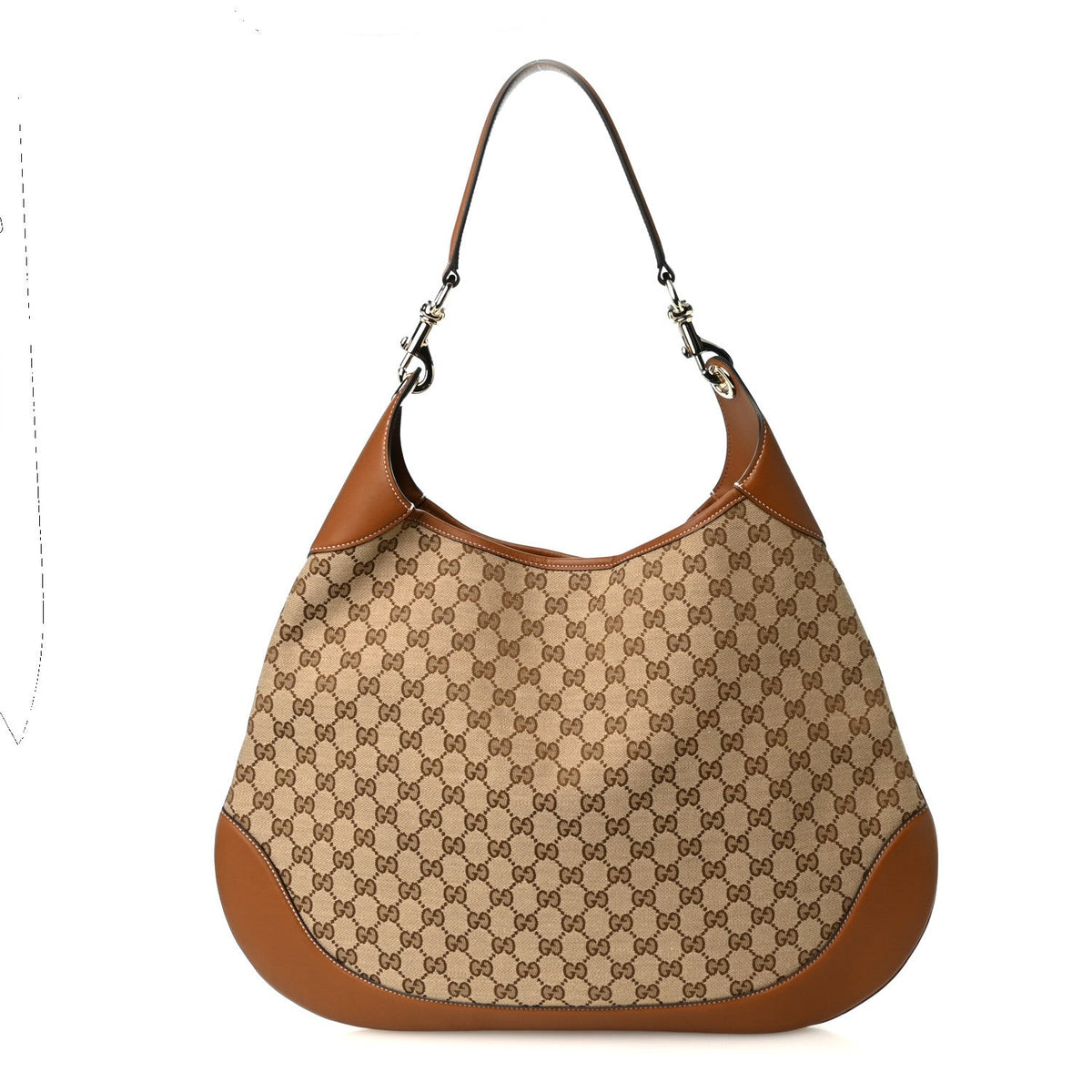 Maxi Shoulder Bag - Brown