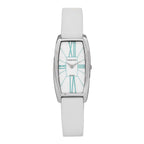Tiffany Stainless Steel Satin 22mm Gemea Quartz Watch White
