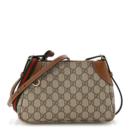 Small Calfskin Shoulder Bag - Red