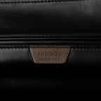 The Row Saddle Calfskin Medium Devon Bag Davy's Grey