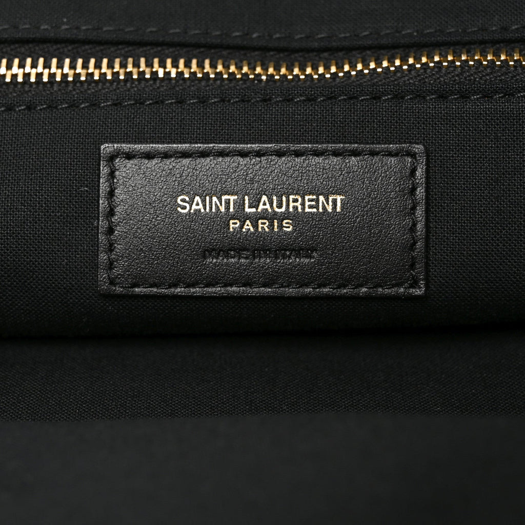 Saint Laurent Raffia Le Crossbody Naturel