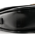 Celine Shiny Calfskin Teen Triomphe Black