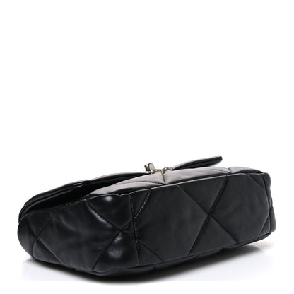 Medium Quilted Lambskin Flap Shoulder Bag