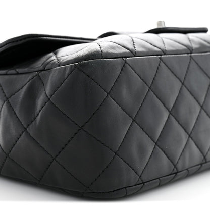 Quilted Lambskin Flap Shoulder Bag