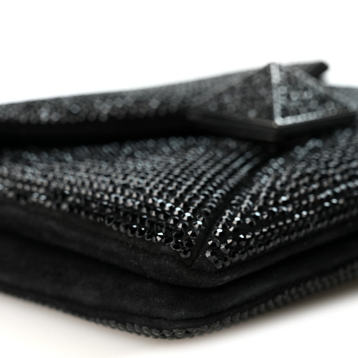 Small Suede Clutch Bag