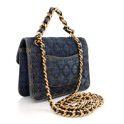 Mini Quilted Flap Shoulder Bag