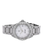 Tag Heuer Stainless Steel Diamond 33mm Aquaracer Quartz Watch WAF1313