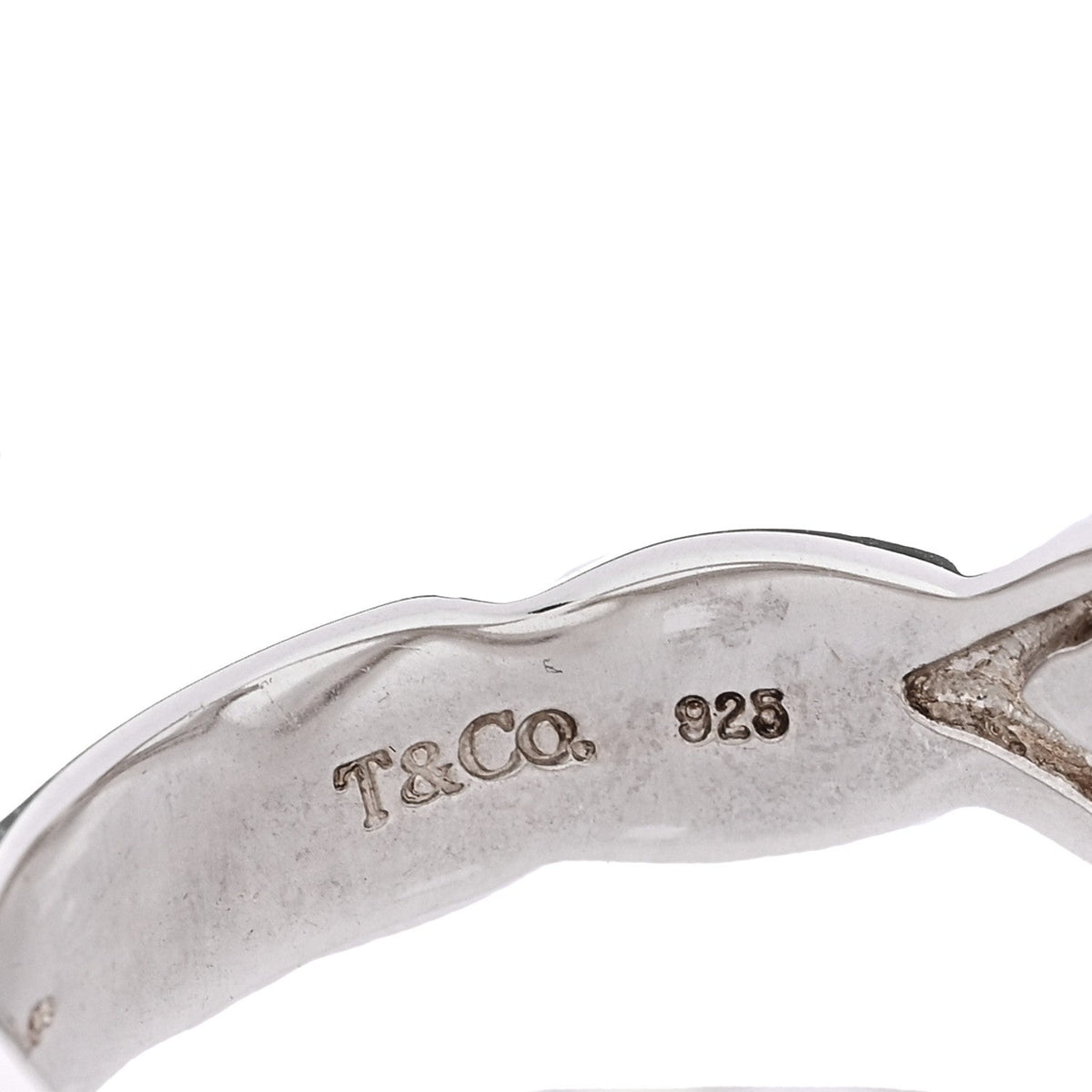 Sterling Silver Paloma Picasso Double Loving Heart Ring 52 6