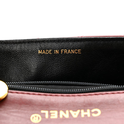 Mini Quilted Lambskin Flap Shoulder Bag