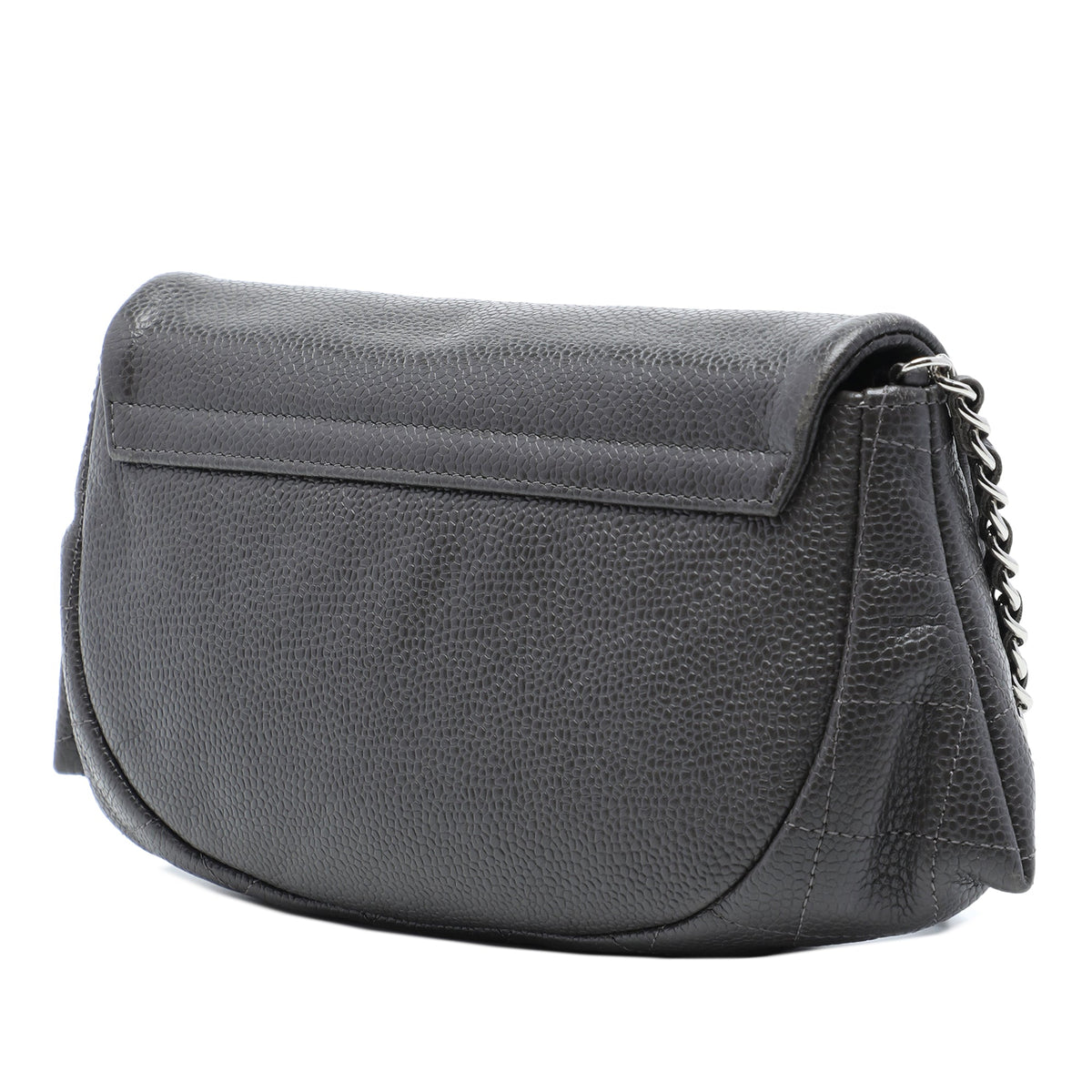 Half Moon Wallet on Chain Caviar
