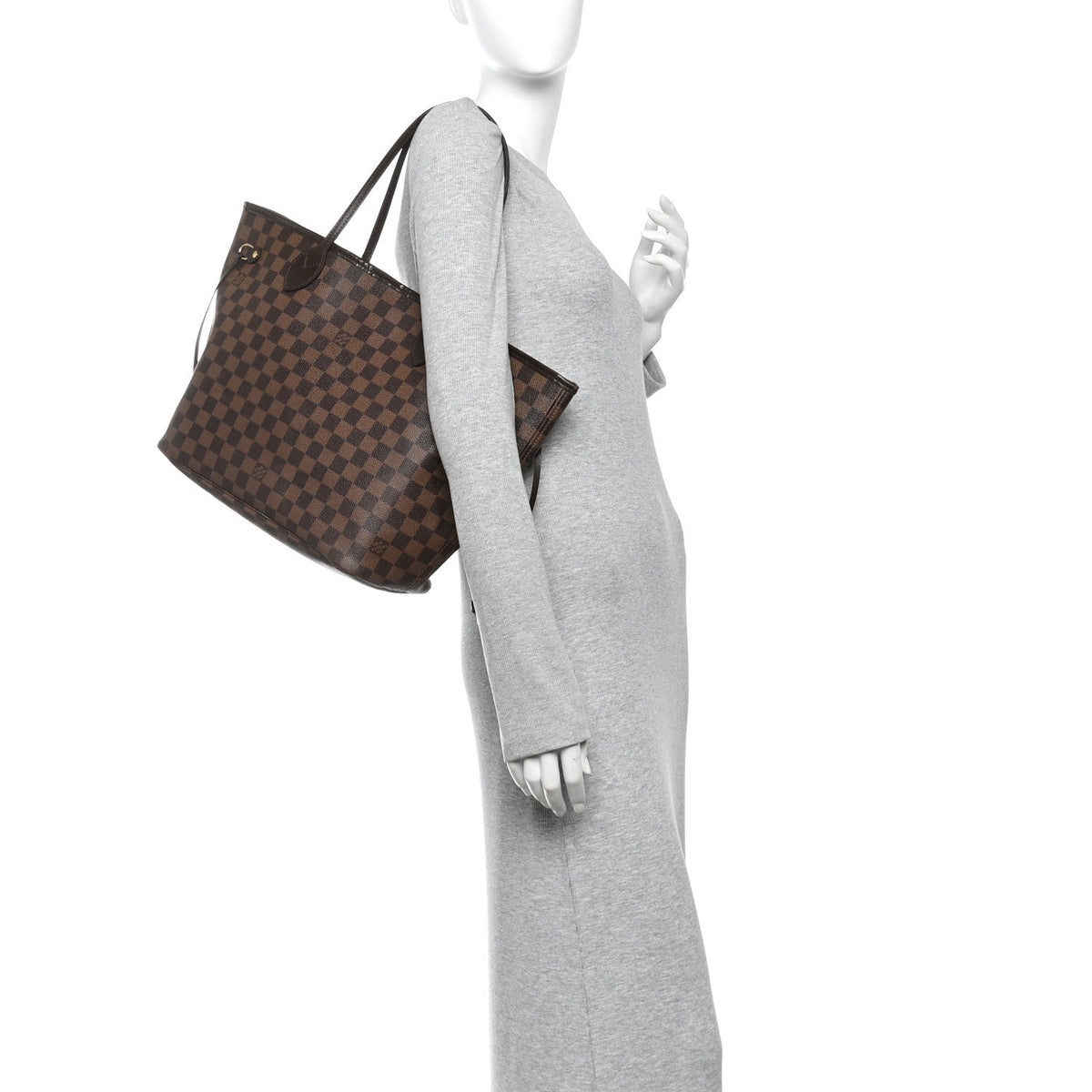 Damier Ebene Neverfull Mm Handbag