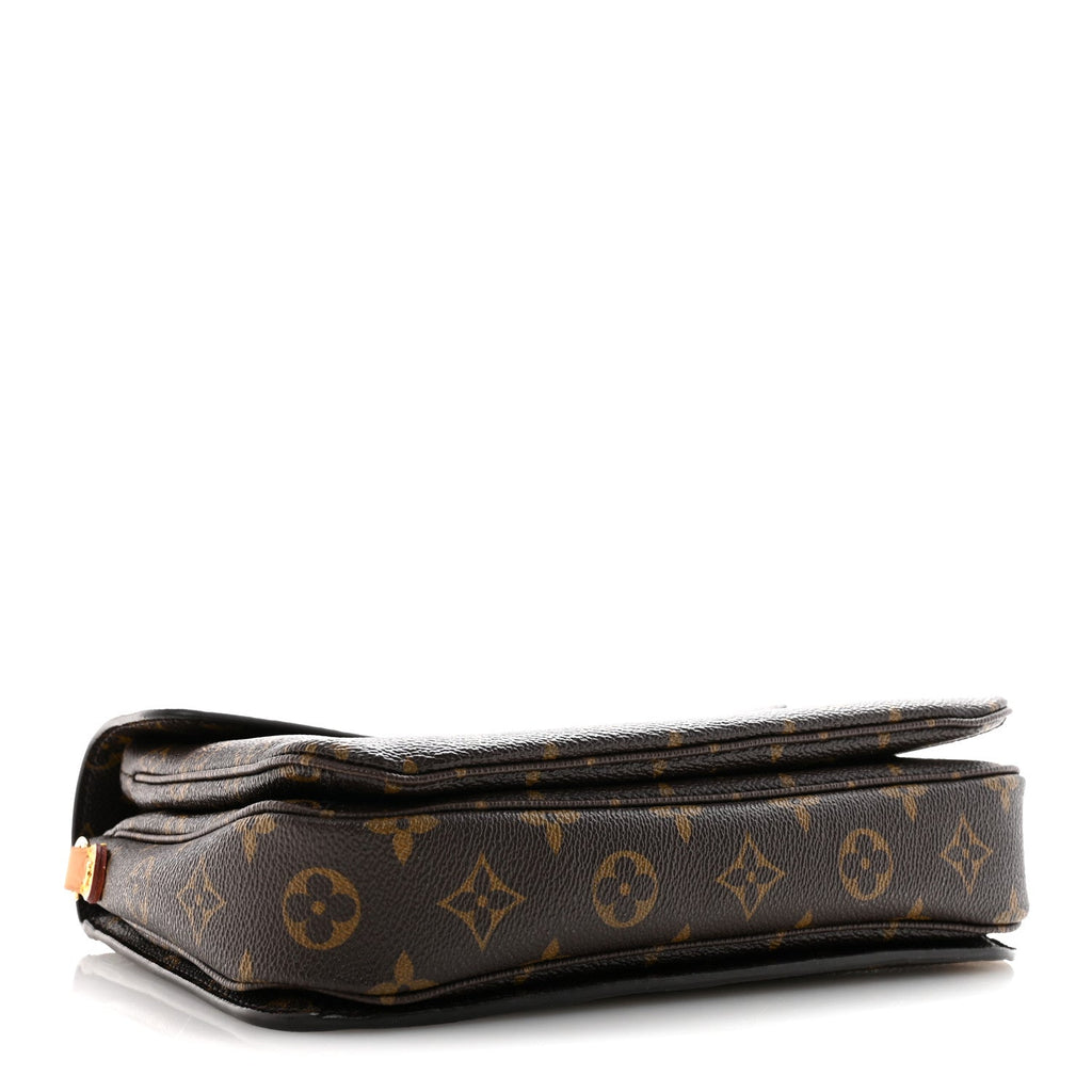 Louis Vuitton Monogram Pochette Metis Brown