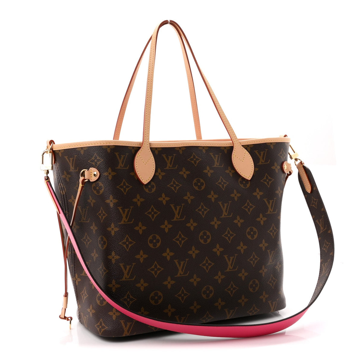 Monogram Inside Out Neverfull Bandoulier Handbag