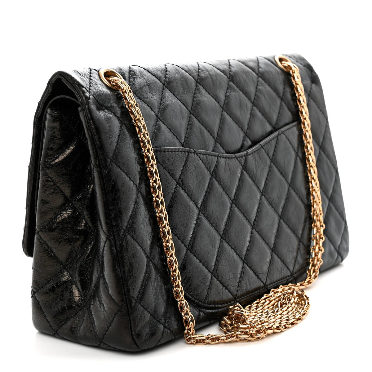 Quilted Calfskin Flap Shoulder Bag