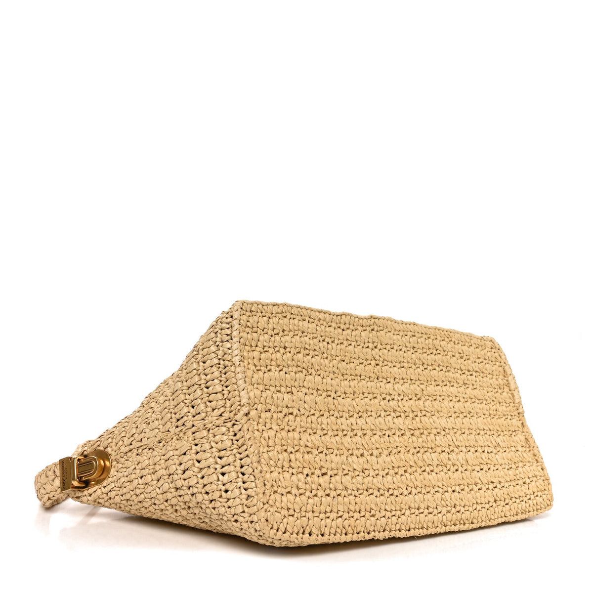 Saint Laurent Raffia Le Crossbody Naturel