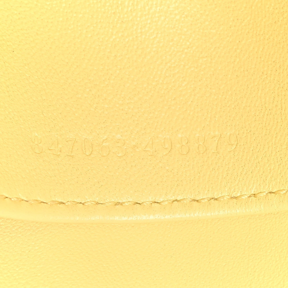 Gucci Calfskin Horsebit 1955 Aura Small Shoulder Bag Daylight Yellow