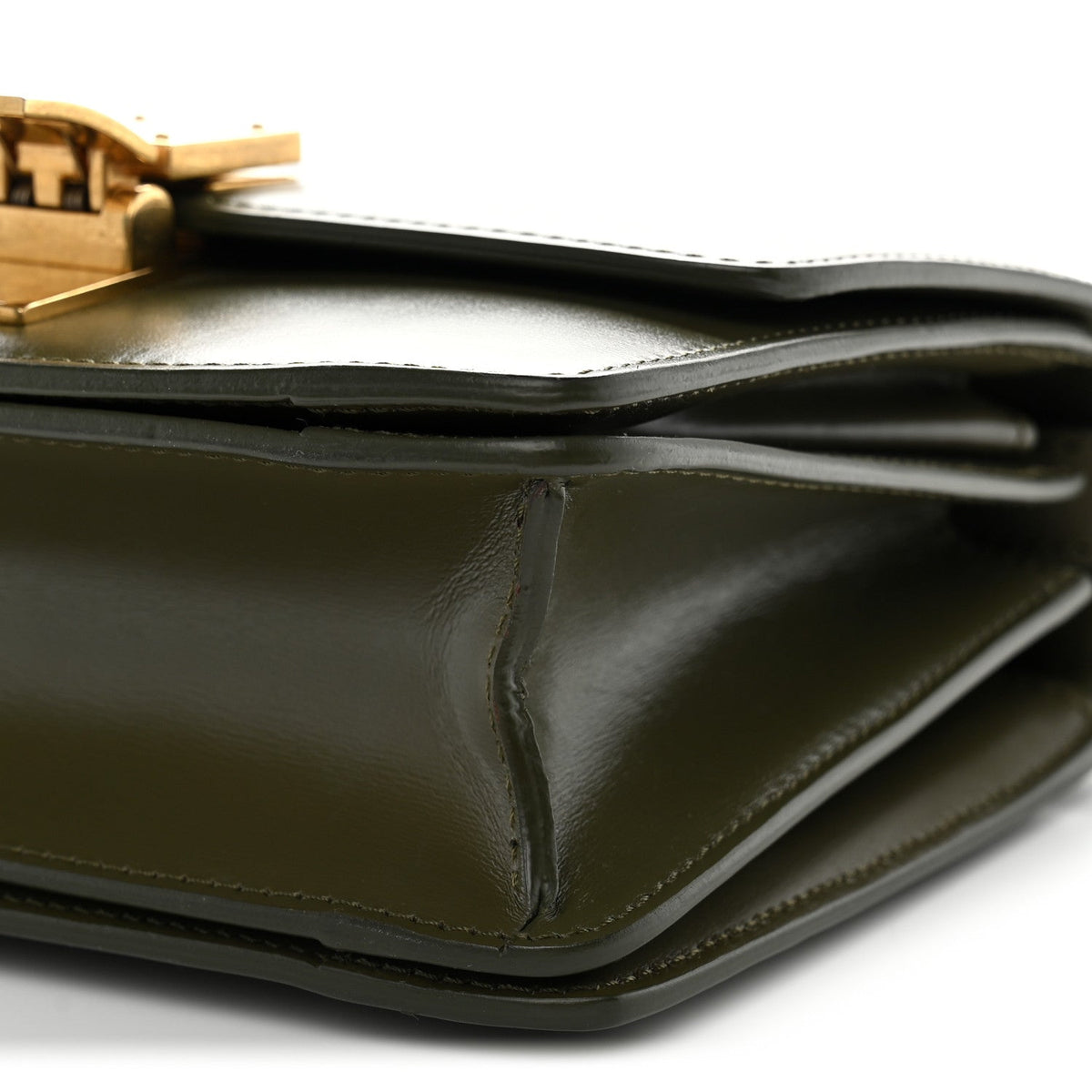 Small Calfskin Flap Shoulder Bag