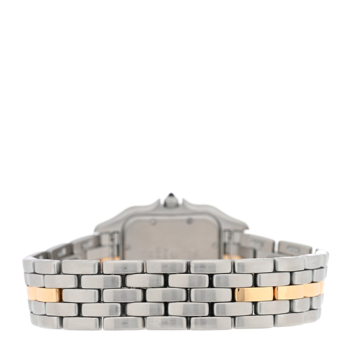 Cartier Stainless Steel 18K Yellow Gold 27mm Panthere Quartz Watch