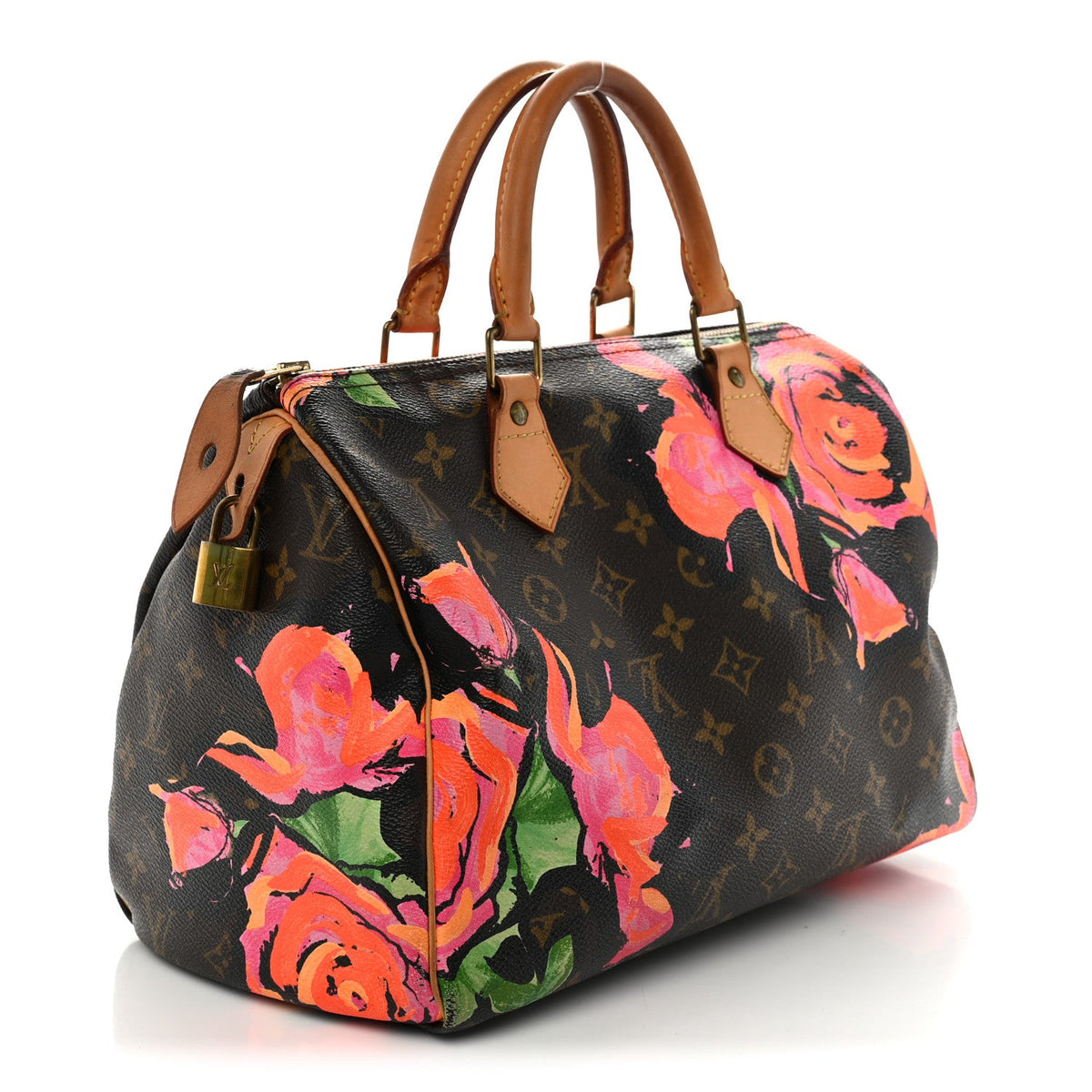 Monogram Roses Speedy 30 Handbag