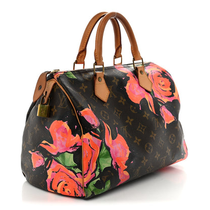 Monogram Roses Speedy 30 Handbag