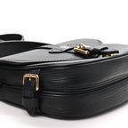 Louis Vuitton Epi Saumur BB Shoulder Bag Black
