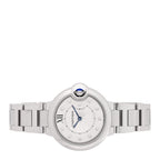 Cartier Stainless Steel Diamond 33mm Ballon Bleu Watch