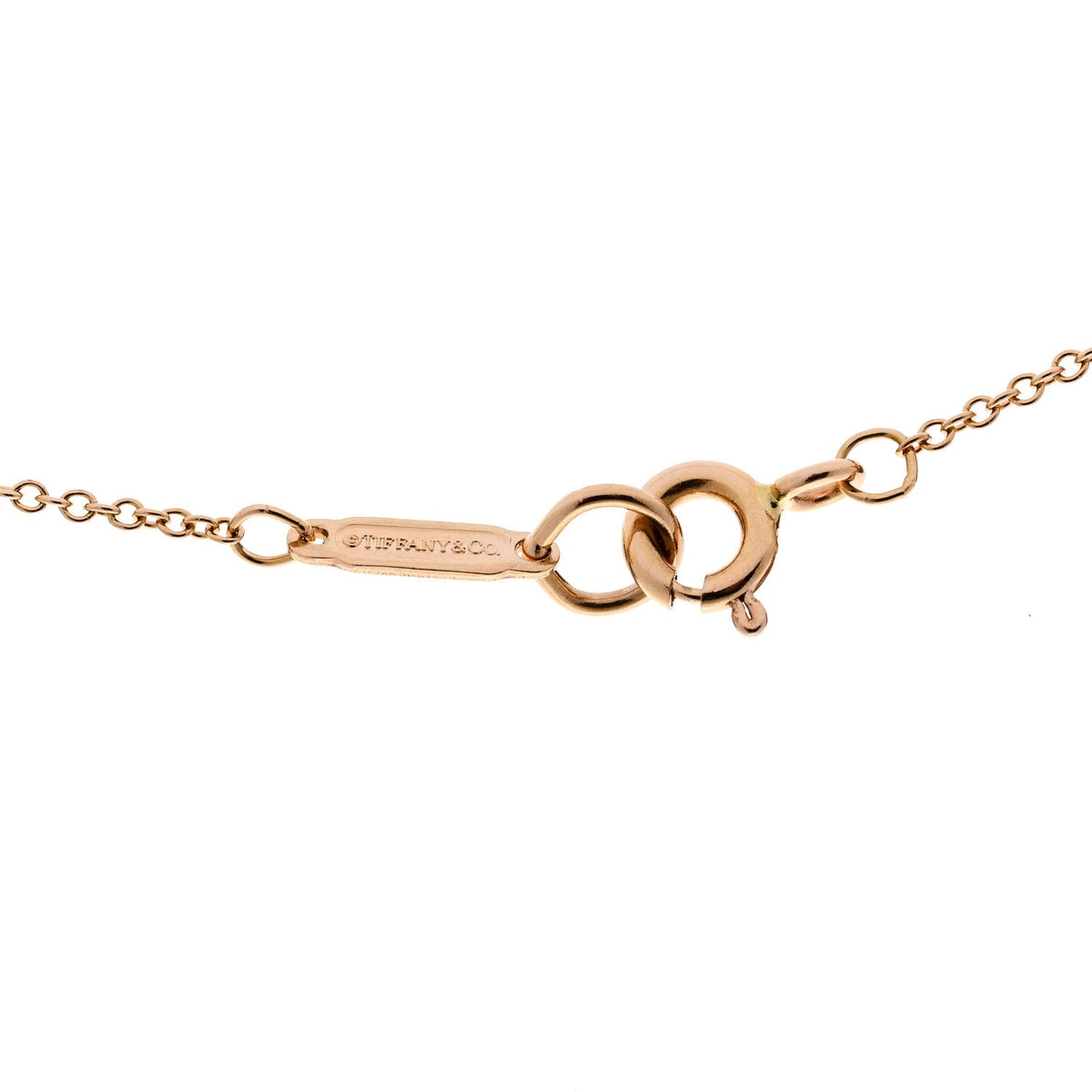 18K Rose Gold Atlas Open Pendant Necklace