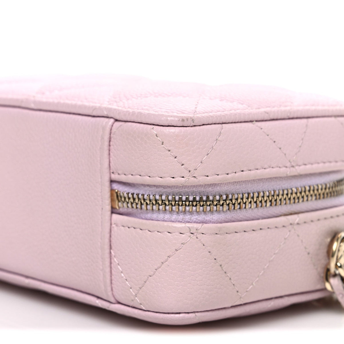 Quilted Caviar Handbag