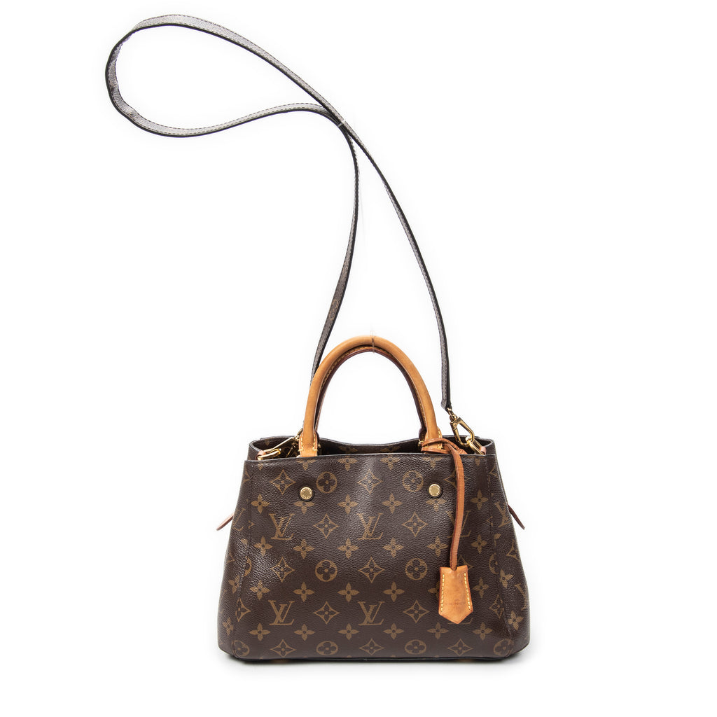 Montaigne Handbag Monogram Canvas BB