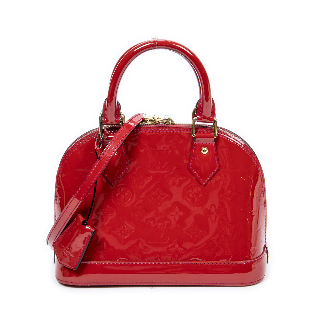 Alma Handbag Monogram Vernis BB