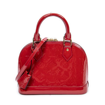 Alma Handbag Monogram Vernis BB