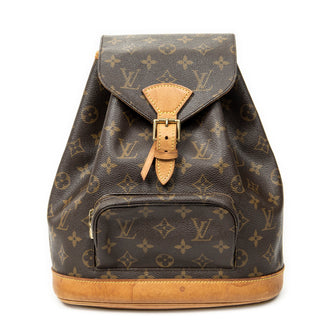 Vintage Montsouris Backpack Monogram Canvas MM