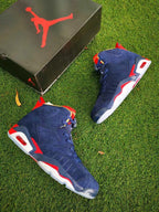 Air Jordan 6 Suede Navy AJ6 Classic