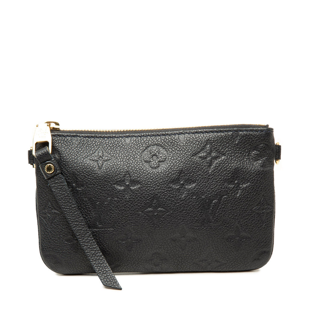 Double Zip Pochette Monogram Empreinte Giant