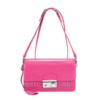 Sound Shoulder Bag Nappa Gaufre with Leather Small