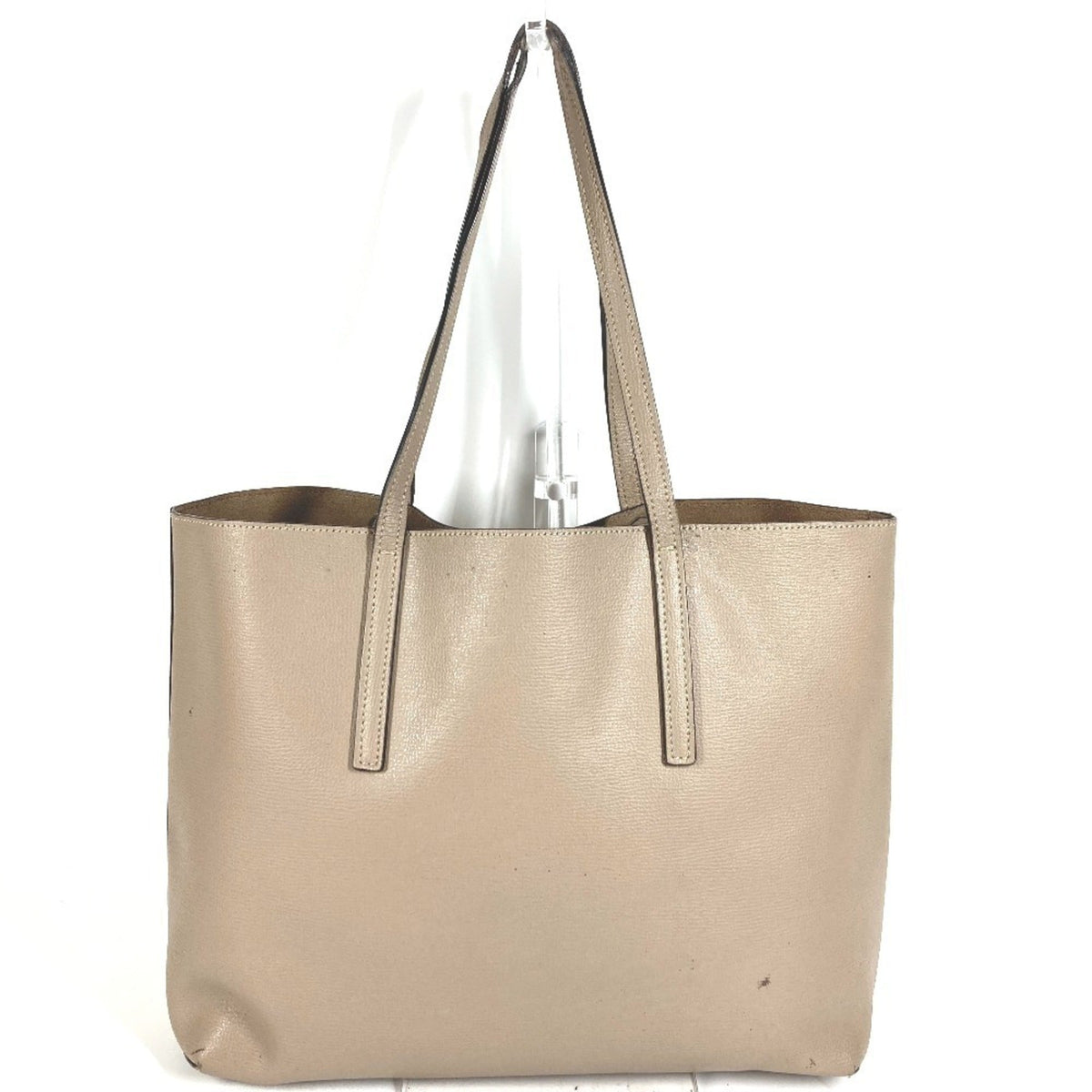 Logo Shopper Tote Leather
