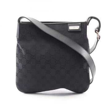 Web Strap Zip Messenger Bag GG Canvas Small