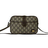 Interlocking G Patch Camera Bag GG Coated Canvas Mini