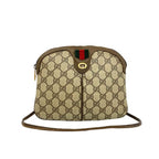 Vintage Web Crossbody Bag GG Coated Canvas Small