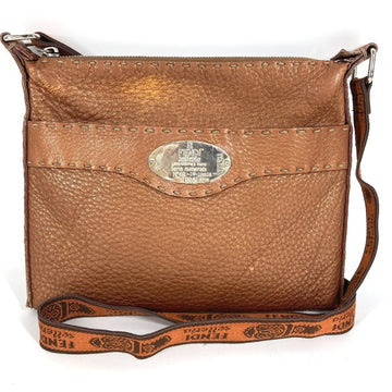 Vintage Selleria Zip Messenger Bag Leather Small