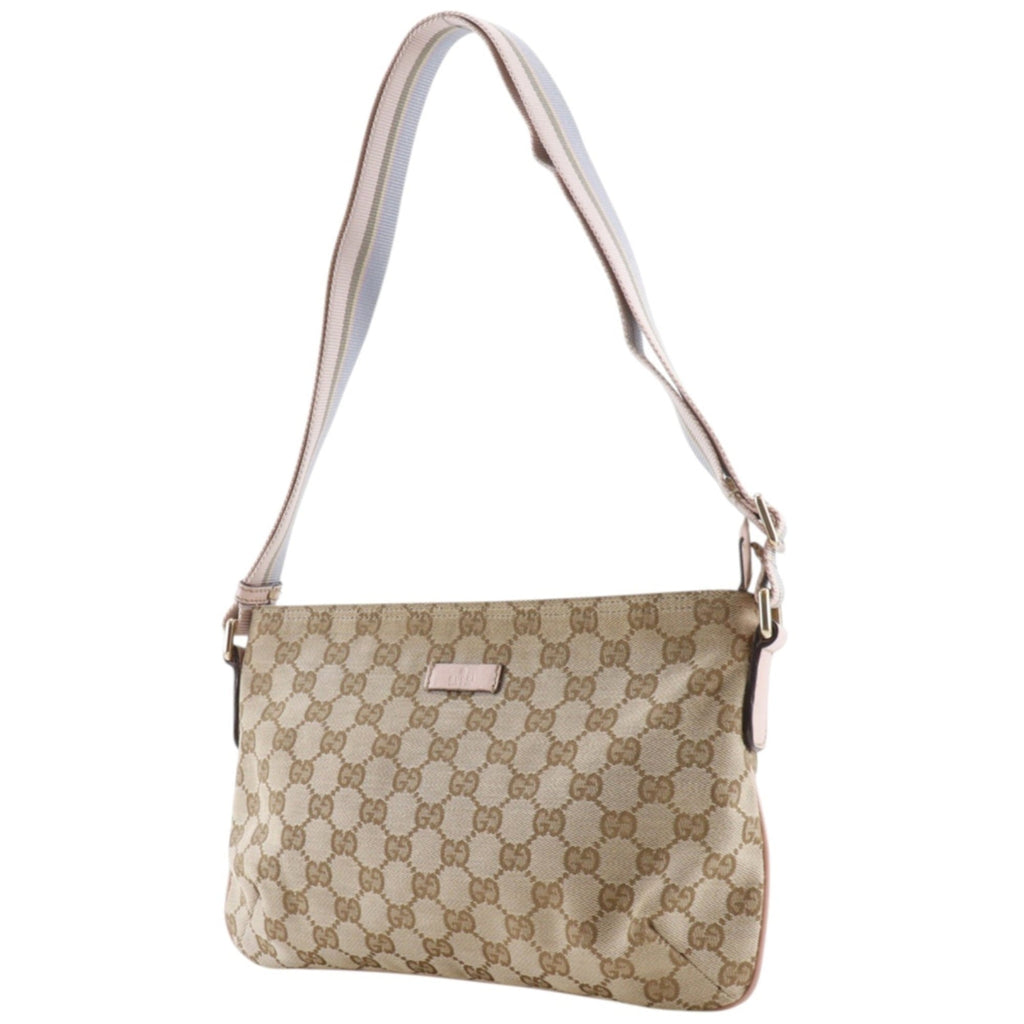 Web Strap Messenger Bag GG Canvas Small