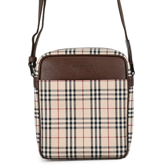 Camera Bag Vintage Check Canvas Medium