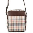 Camera Bag Vintage Check Canvas Medium