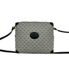 Web Strap Zip Messenger Bag GG Canvas Medium