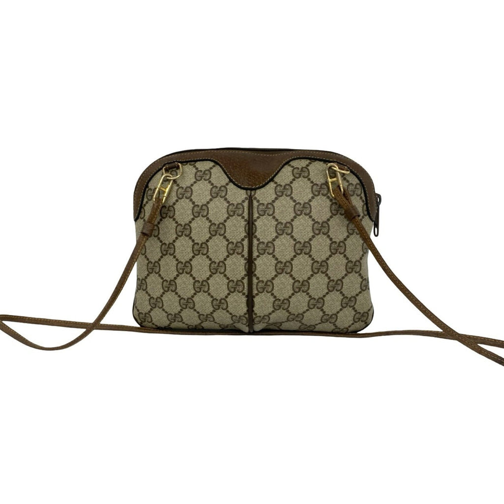 Vintage Web Crossbody Bag GG Coated Canvas Small