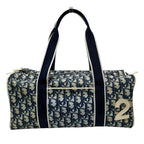 Vintage Girly Boston Bag Diorissimo Canvas Medium
