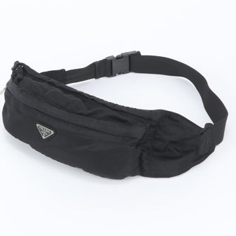 Zip Waist Bag Tessuto Medium